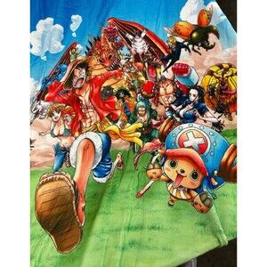 One Piece Anime HD Printed Ultra Soft Blanket 60 in. x 45 in